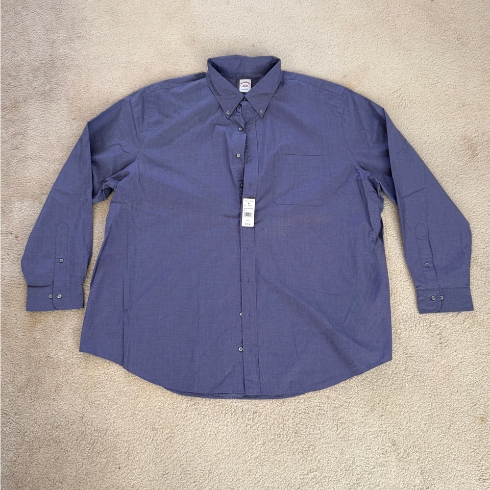 Brooks Brothers Classic Navy Button-Down Shirt